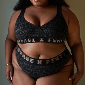 Savage X Fenty Forever Savage Bralette and Booty Shorts 3X